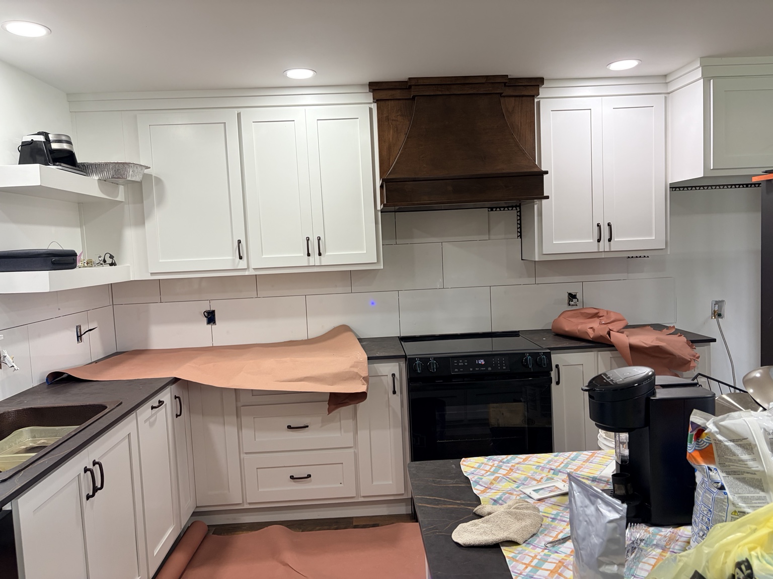 Kitchen remodeling project